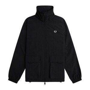 Fred Perry Mens Patch Pocket Jacket / Black